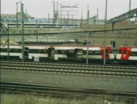 Foto 1.- Coches 4 y 3 del tren de Atocha