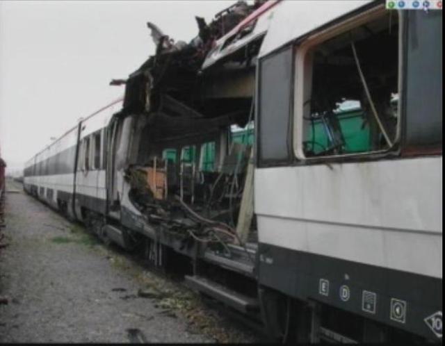 Foto 20.- Coches 6, 5 y 4 del tren de Santa Eugenia en Vicálvaro