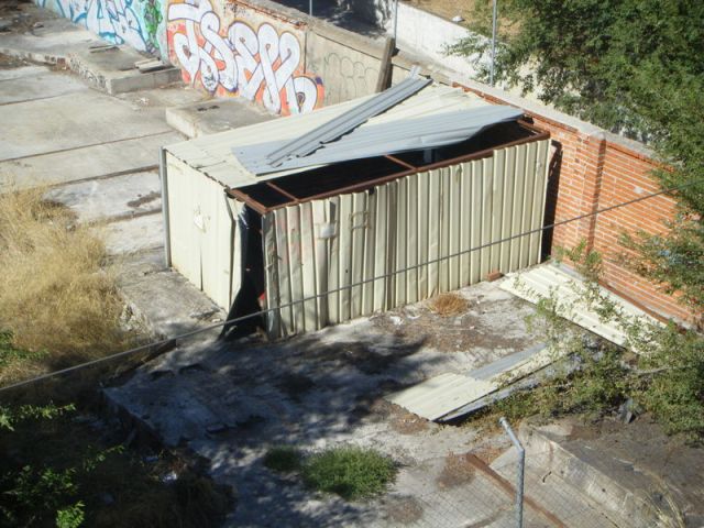 El cobertizo el 16 de septiembre de 2013