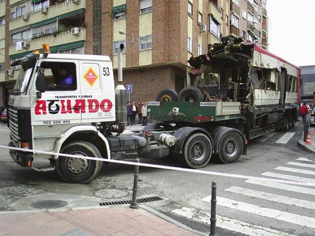 Una vez salvado el giro del punto 4, el camión se encuentra con el giro del punto 5, esta vez a la derecha