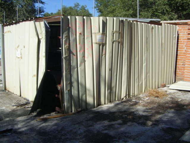 El cobertizo el 16 de septiembre de 2013