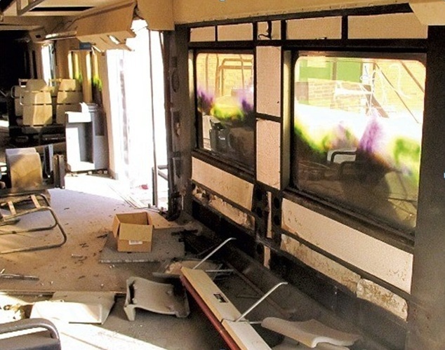 De La Gaceta, el coche 2 de Téllez en el taller de Renfe en Villaverde en enero de 2012