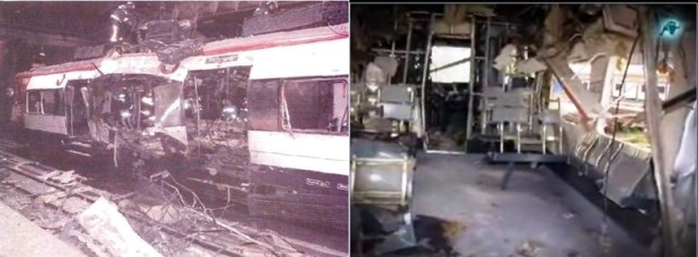 Comparación del estado del coche 4 entre Atocha y Santa Catalina