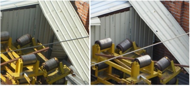 Violación de precintos y apertura de una entrada entre el 13 y el 26 de junio de 2012