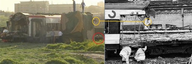 Identificación del elemento 3, comparándolo con la mitad delantera del coche 6