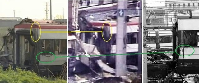 Identificación del elemento 2, comparándolo con la mitad trasera del coche 5