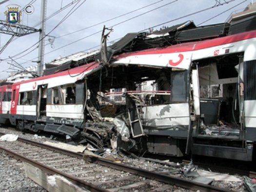 El coche 4 de Téllez visto por su costado izquierdo