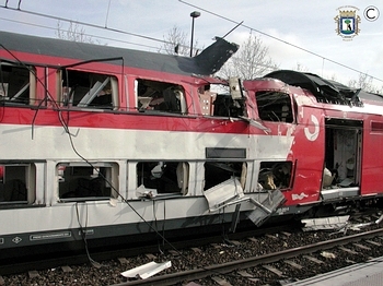 El coche 4 visto por su costado izquierdo