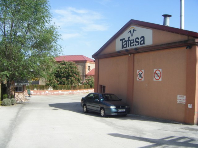 Entrada al taller vigilada el 16 de mayo de 2012