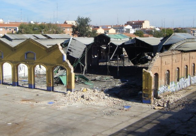 Así estaba el taller el 2 de noviembre