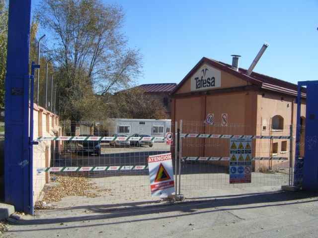 Acceso al taller el 4 de diciembre de 2013