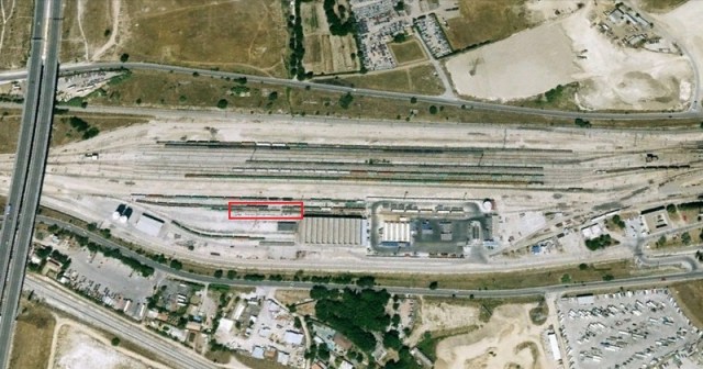 Lugar de Vicálvaro Clasificación en el que estuvo apartado el tren de Santa Eugenia
