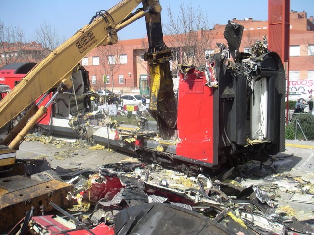 Despiece final del coche 5 de El Pozo