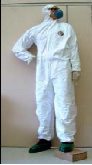 Mono de trabajo de la Policía Científica