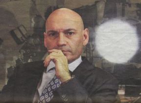 El juez Javier Gómez durante su prsencia en El Mundo